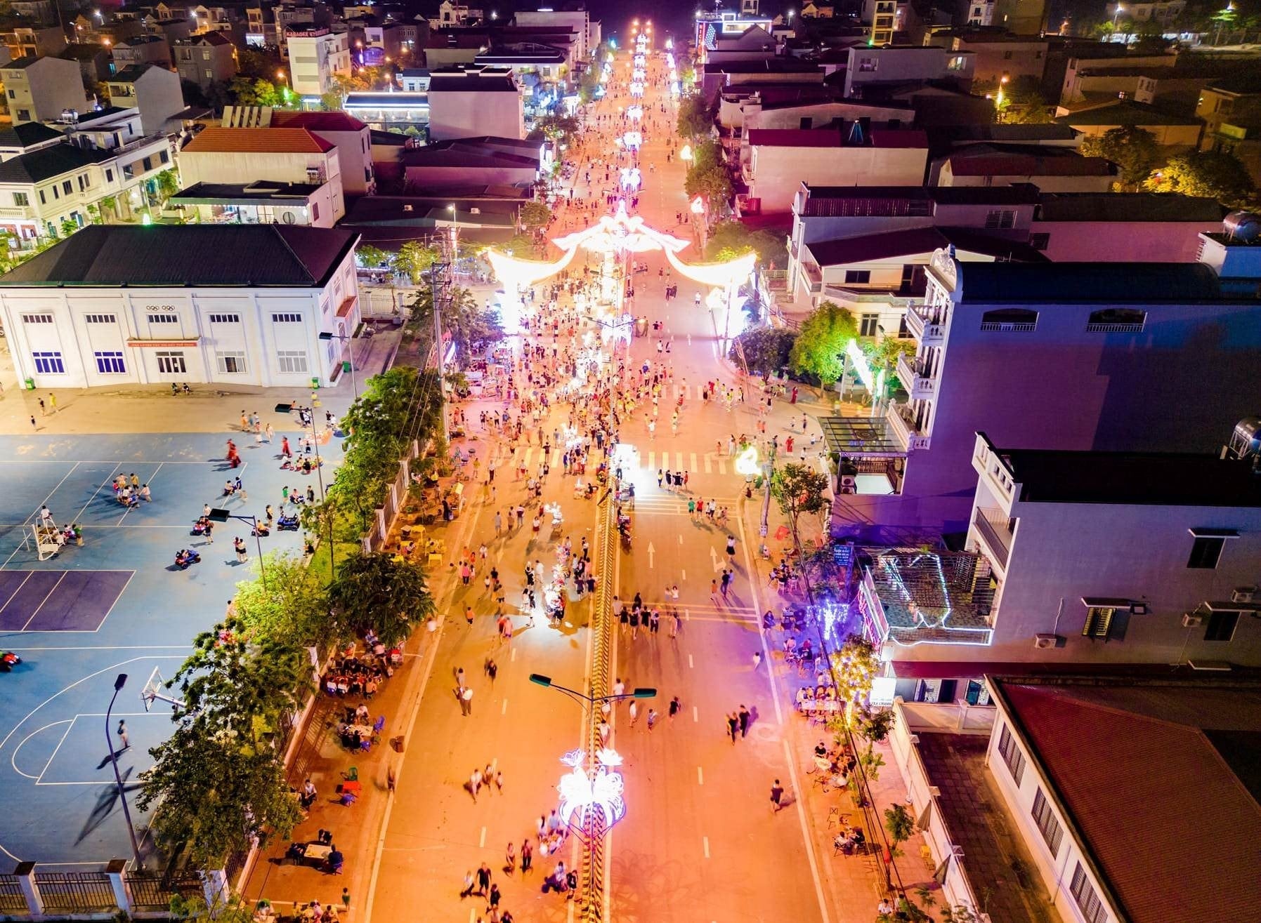 Toàn cảnh phố đi bộ An Bình